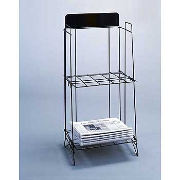 BLACK BROADSHEET NEWSPAPER RACKS 21-503