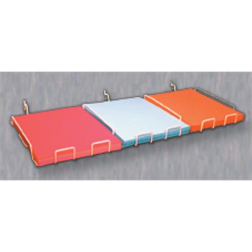 WHITE WIRE UNIVERSAL 3-SLOT PAPER SHELVES 8.5" X11" 21-696