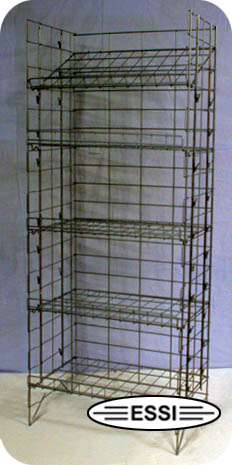 (image for) Five Tier Adjustable Chip Rack Silver - Click Image to Close