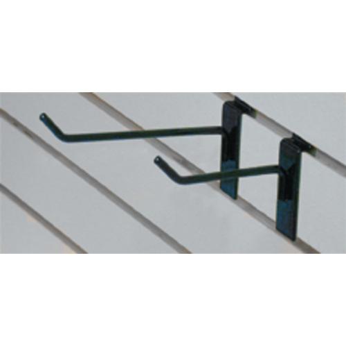 BLACK 4" SLATWALL HOOKS Item No.: 89-196 50 Pack