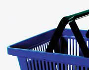 Blue Shopping Basket