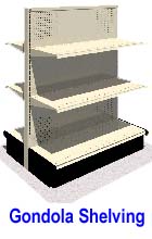 Used Gondola Store Shelving