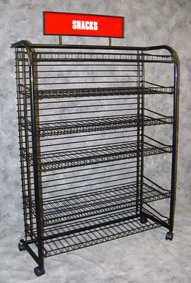 Mobile Wire Candy Rack - TG-16007