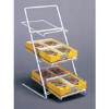 Slant Back Counter Candy Rack Display