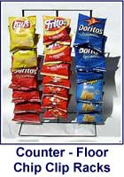 (image for) Floor & Counter Chip Clip Racks
